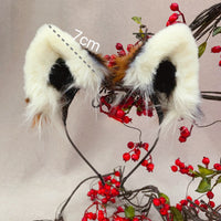 red panda tail,Artificial Fur-ears and tail