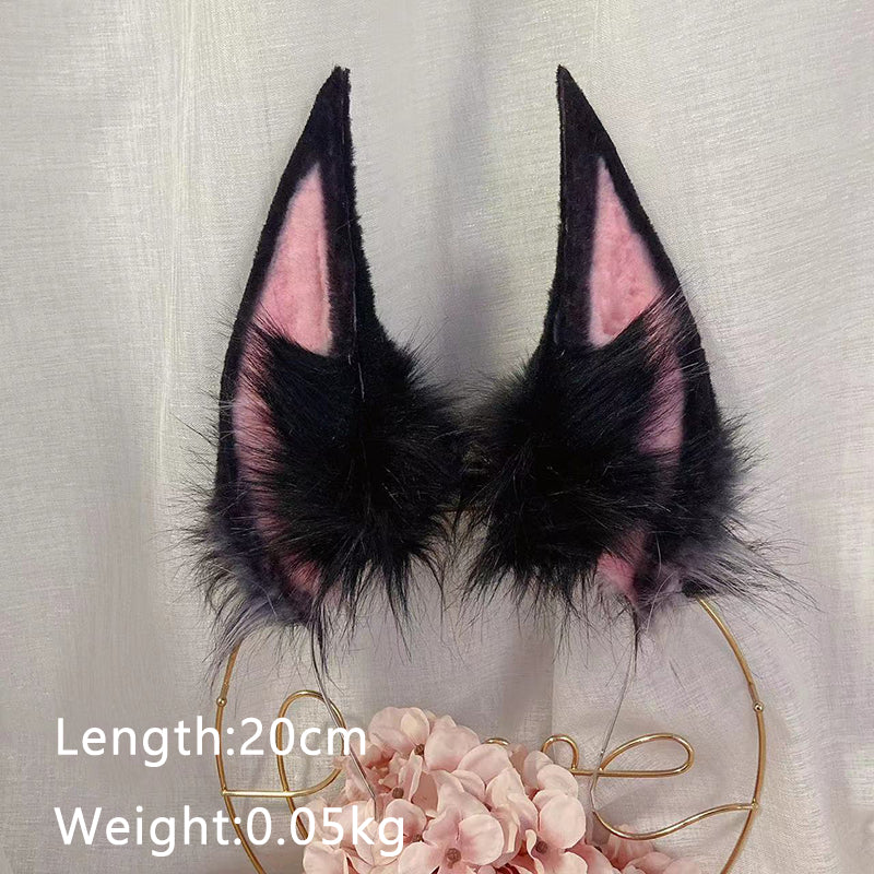 tighnari cosplay,Artificial Fur- Ear and Tail