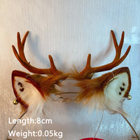 elk plush,Artificial Fur-Ears and Tail