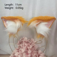 golden fox,Artificial Fur-Ears and Tail