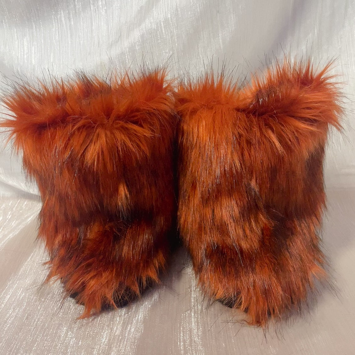 cross fox,Artificial Fur-ears, tail, paws, shoes