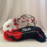 wolf costume tail and ears,Artificial Fur