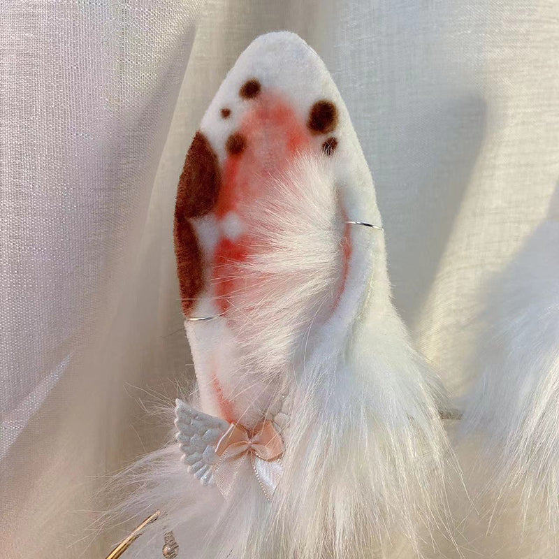 cute mouse ears,Artificial Fur-spot，Beast ears and tail