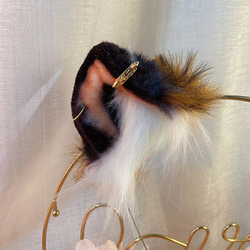 tiger tail,Artificial Fur-Ears and Tail