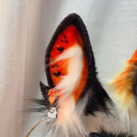 cat ears and cat tail,Artificial Fur-Ear and Tail