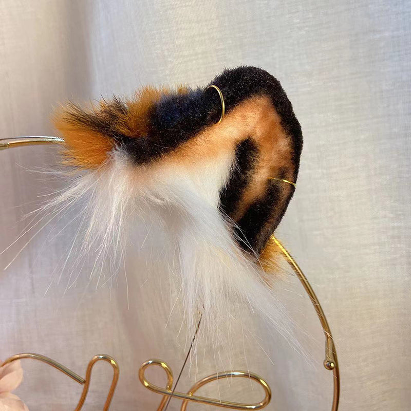 tiger tail,Artificial Fur-Ears and Tail