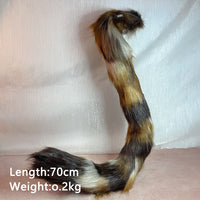 calico cat plush,Artificial Fur-ears and tail