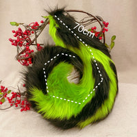 dog ears and tail costume,Artificial Fur