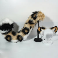 cheetah ears and tail,Artificial Fu