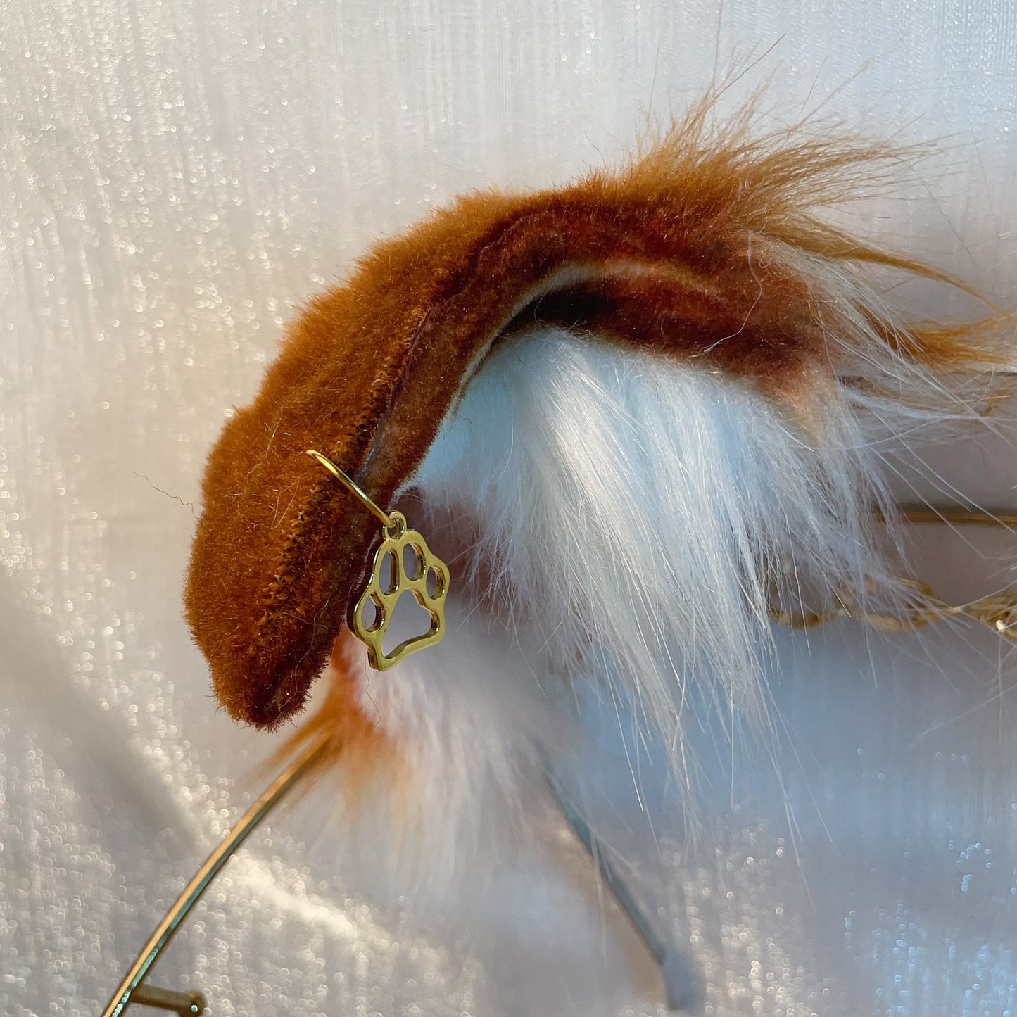 sheepdog costume,Artificial Fur-Ears and Tail